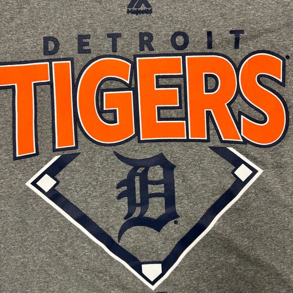 Detroit Tigers Majestic T Shirt Sz S - Picture 2 of 7
